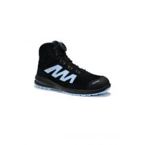 Elten Marten XXSports Pro Boa Mid ESD Safety Shoes, Black/Blue, S3, 1 Pair