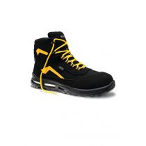 Elten Timothy GTX Mid ESD Safety Shoes, Black/Yellow, S2, 1 Pair