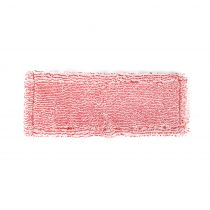 Hygo Clean Polyester/microfiber Mop, Len=40 cm, Red, 100 Pieces