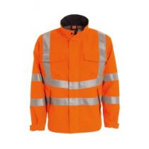 Tranemo 613182 Flame Retardant Jacket, Orange, 1 Piece