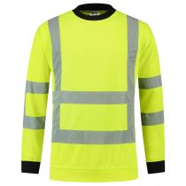 Tricorp Safety Rws Sweater 303001, Fluor Yellow, 1 Piece