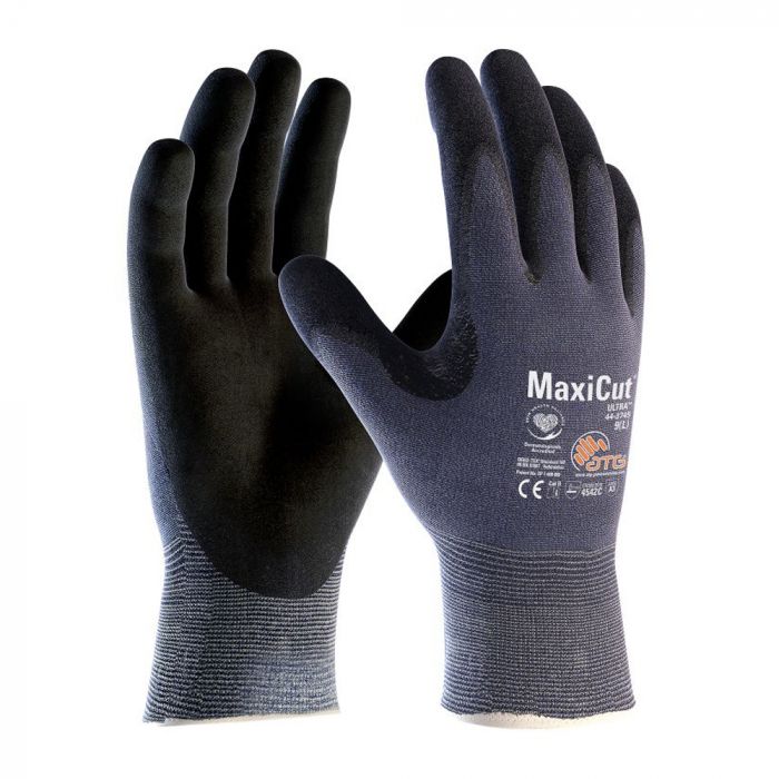 ATG MaxiCut Blue Ultra 5C HT Gloves,12 Pairs