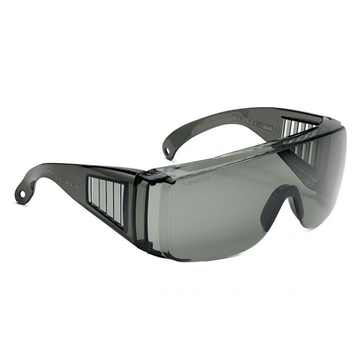 Bolle Safety BL110N20W røyk over brillene, klar/svart, 25 stykker