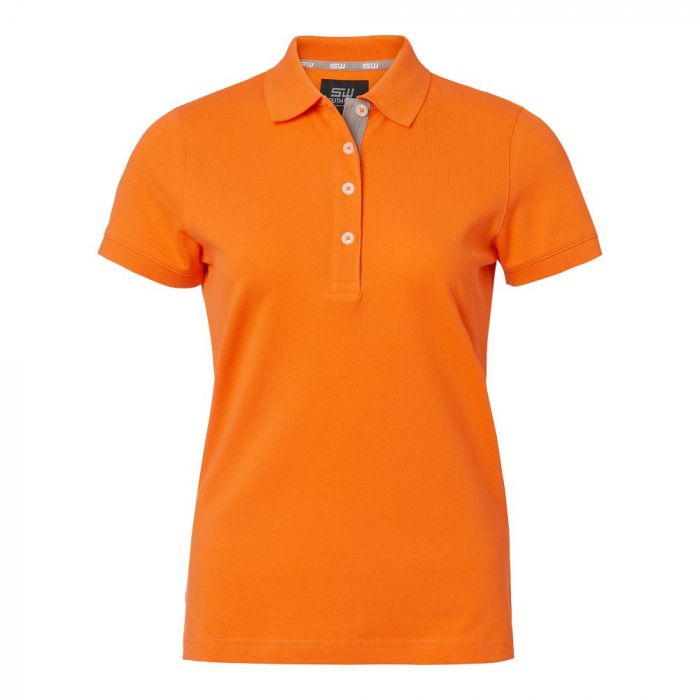 SouthWest kvinner Marion Polo, mørk oransje, 1 stk, SBG-315-47