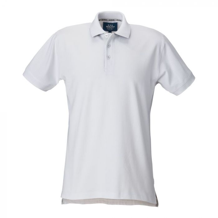 SouthWest Men Morris Solid Polo, Hvit, 1 stk ,SBG-334-01