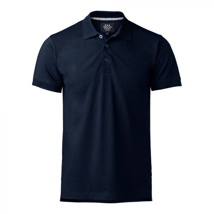 SouthWest Men Morris Solid Polo, Marineblå, 1 stk ,SBG-334-28