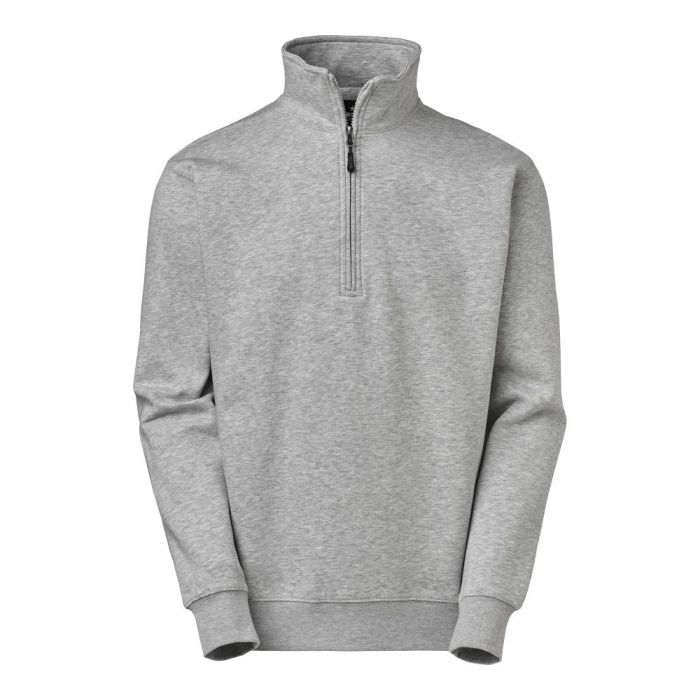 SouthWest Men Stewart Sweatshirt, Gråmelert, 1 stk ,SBG-204-93