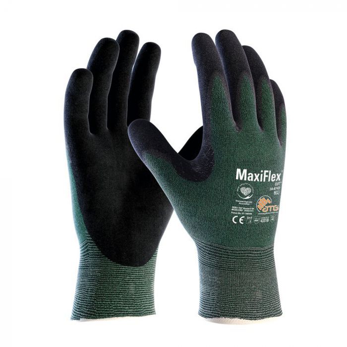 ATG MaxiFlex Dark Green Cut 3B HT hansker, 12 par ,SBG-34-8743