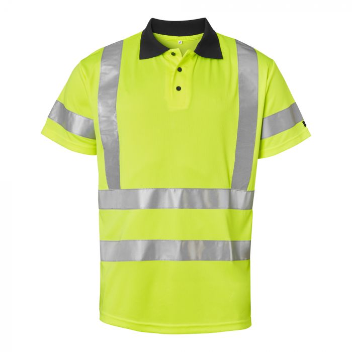 Top Swede 226 Polo, Fluoresant Yellow, 1 Stk ,SBG-226027010