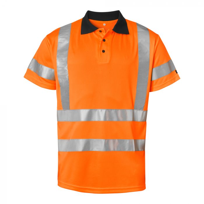 Top Swede 226 Polo, Fluoresant Orange, 1 stk ,SBG-226027020