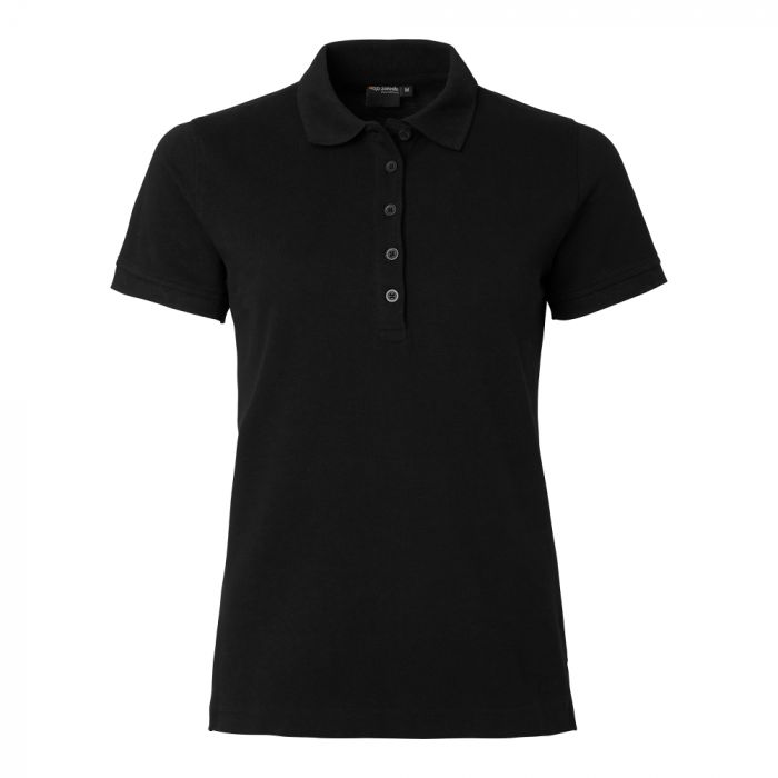 Top Swede Dame 188 Polo, Svart, 1 stk ,SBG-188117005