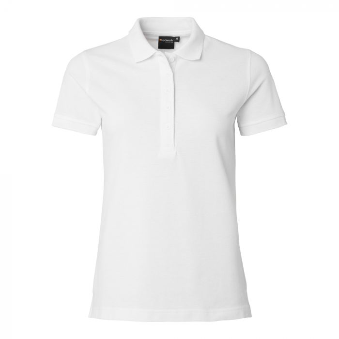 Top Swede Dame 188 Polo, Hvit, 1 stk