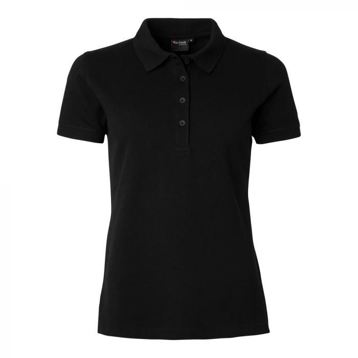 Top Swede Dame 189 Polo, Svart, 1 stk ,SBG-189118005