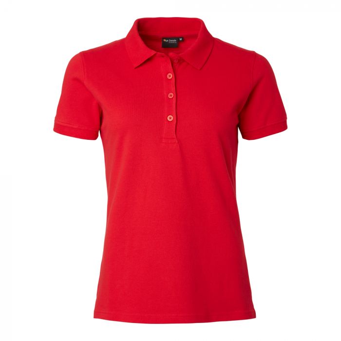 Top Swede Dame 189 Polo, Rød, 1 stk ,SBG-189118003