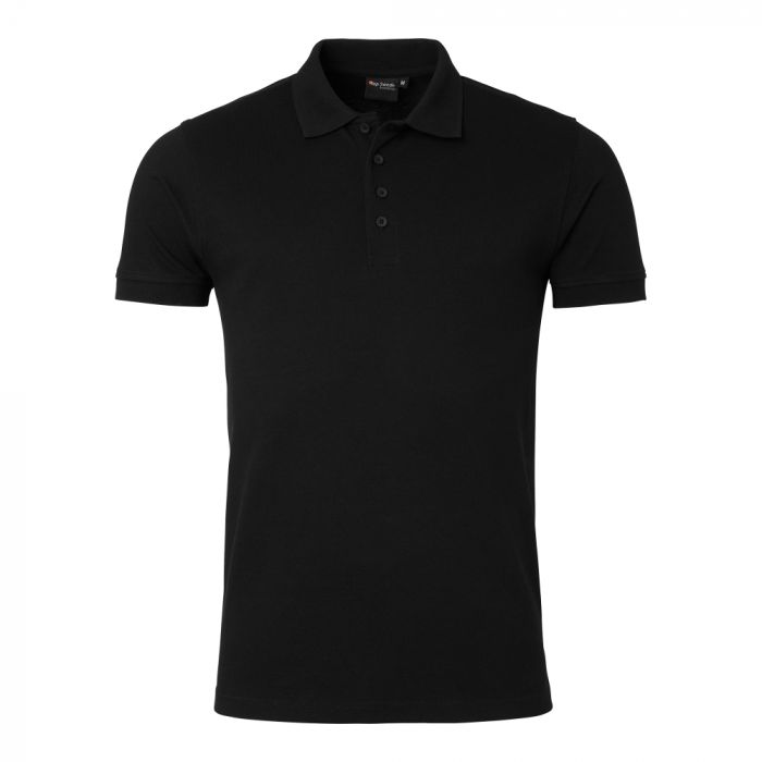 Top Swede Herre 191 Polo, Svart, 1 stk ,SBG-191117005