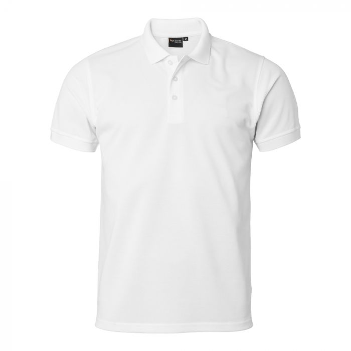 Top Swede Herre 192 Polo, Hvit, 1 stk ,SBG-192027001