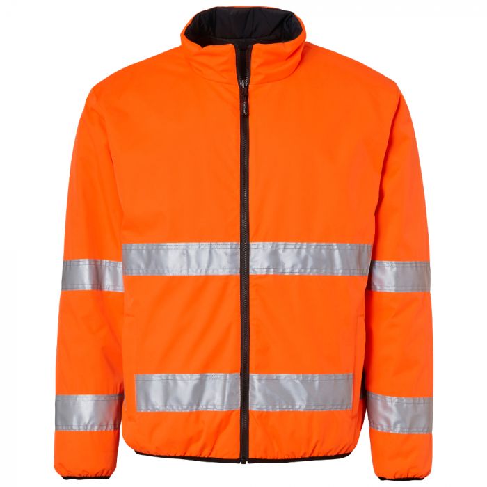 Top Swede 129 Langermet Jakke Fluorescerende Oransje/Sort, 1 stk ,SBG-12902102503