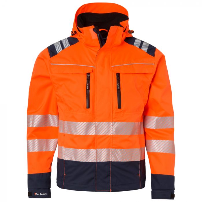 Top Swede 130 Langermet Jakke Fluorescerende Oransje/Navy, 1 stk ,SBG-13002002203