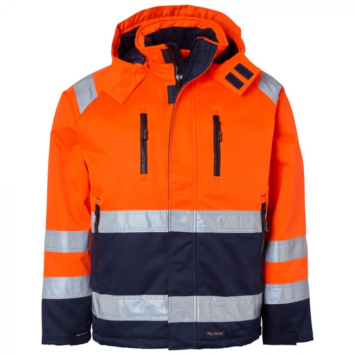 Top Swede 131 Langermet Jakke Fluorescerende Oransje/Marine, 1 stk ,SBG-13101702203