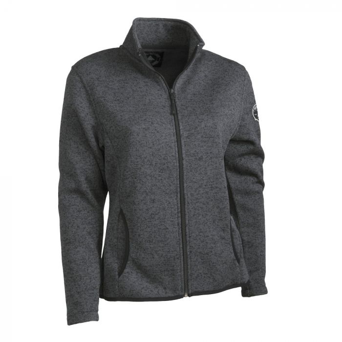 Matterhorn Dame Almer Fleece Full Zip, Mørkegrå, 1 stk