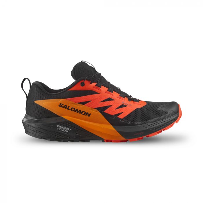 Salomon Sense Ride 5 Gore-Tex utendørssko, svart/oransje, 1 par ,SBG-L47147300