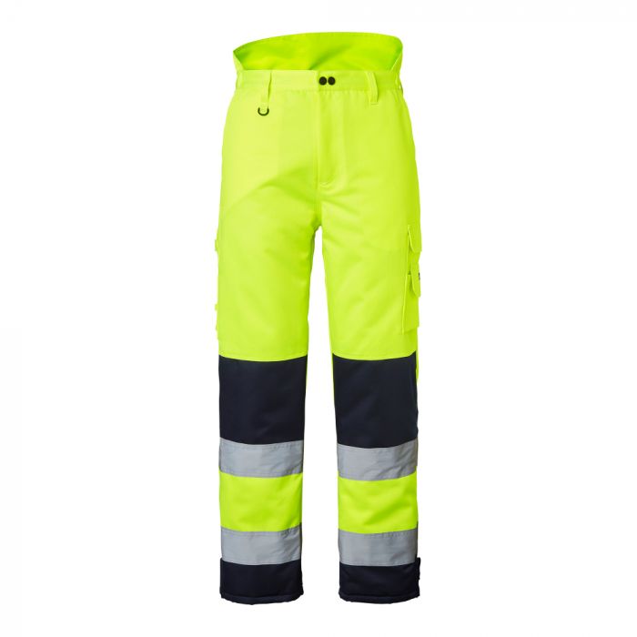 Top Swede 4026inter Hi-Vis Bukser, Fluoresant Yellow/Navy, 1 stk. ,SBG-4026-12