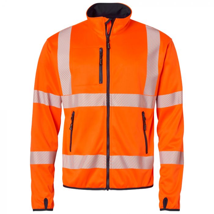 Top Swede 7721 Softshell Fluorescent Orange/Navy, 1 stk ,SBG-7721-20