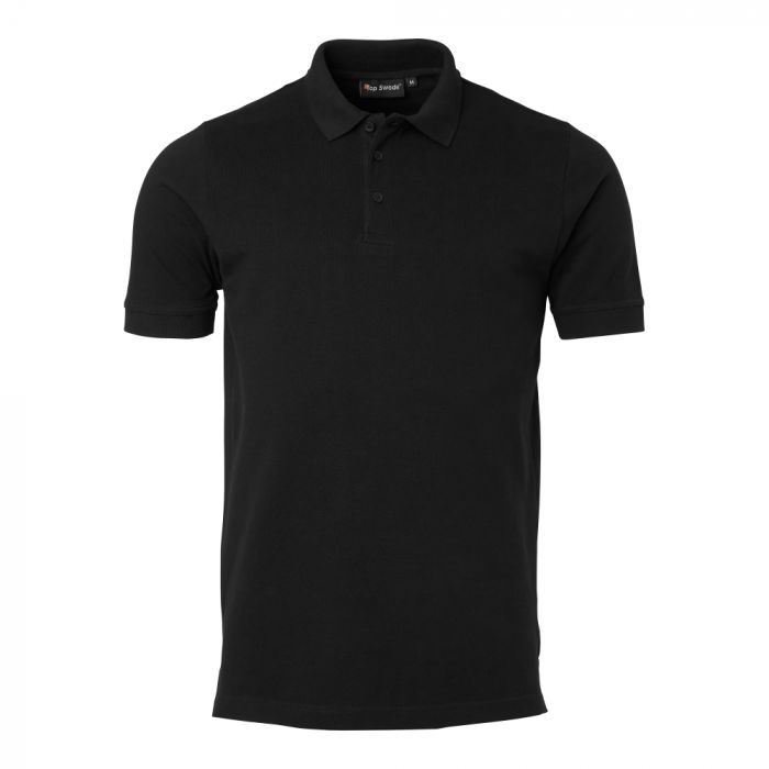 Top Swede Herre 8114 Polo, Sort, 1 stk ,SBG-8114-05