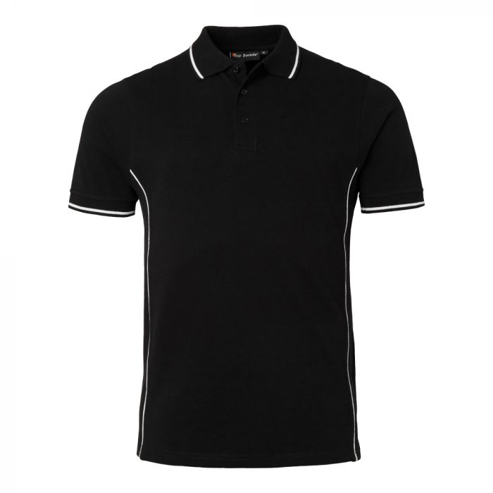 Top Swede Herre 8150 Polo, Sort, 1 stk ,SBG-8150-05