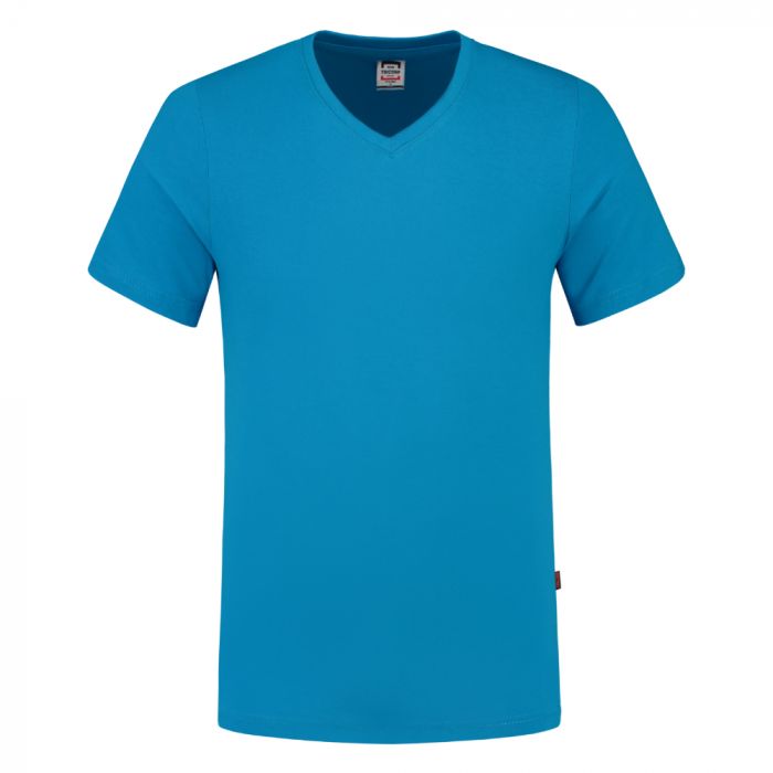 Tricorp Casual Fitted V-Neck T-skjorte 101005, Turkis, 1 Stykke, SUT-101005Turquoise