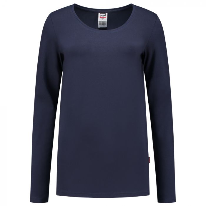 Tricorp Casual Langermet T-skjorte dame 101010, blekk, 1 stk.