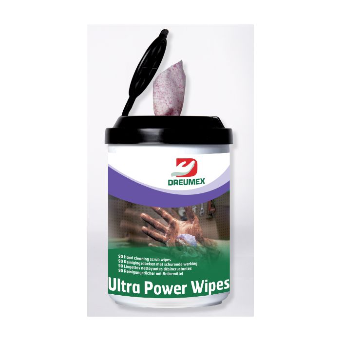 Dreumex Ultra Power Wipes, 90 stk