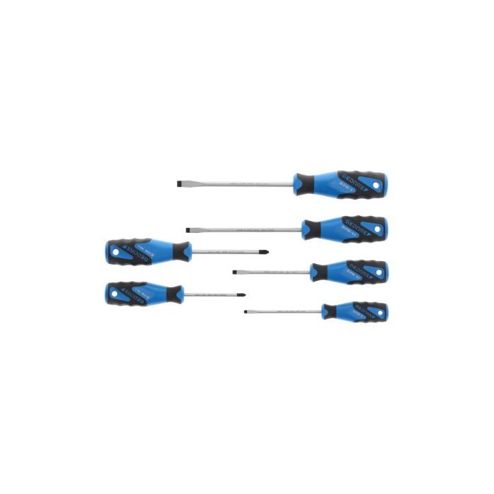 Gedore Blue Line, 2150-2160 PH-06, 6-stk 3C-skrutrekkersett, IS 4-8 PH 1-2, 1 sett, SGD-1482319