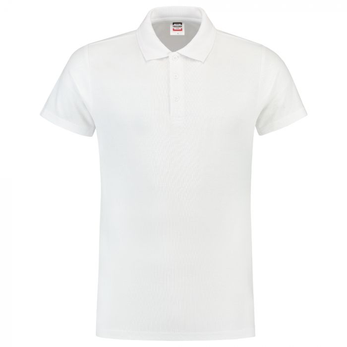 Tricorp Casual Barn 180-Gsm Fitted Polo 201016, Hvit, 1 Stykke, SUT-201016White