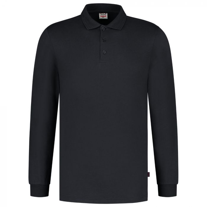 Tricorp Casual Poloshirt Jersey Langermet 201019, Marineblå, 1 Stykke, SUT-201019Navy