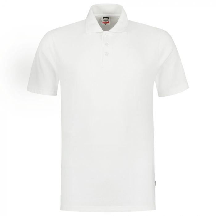 Tricorp Casual Polo Jersey 201021, Hvit, 1 Stykke, SUT-201021White