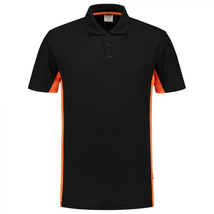 Tricorp Workwear Bi-Color Polo 202004, svart/oransje, 1 stk.