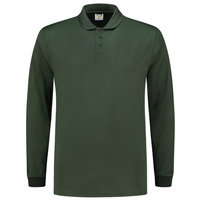 Tricorp Workwear Langermet Uv-Block Cooldry Polo 202005, Flaskegrønn, 1 Stykke, SUT-202005Bottlegreen