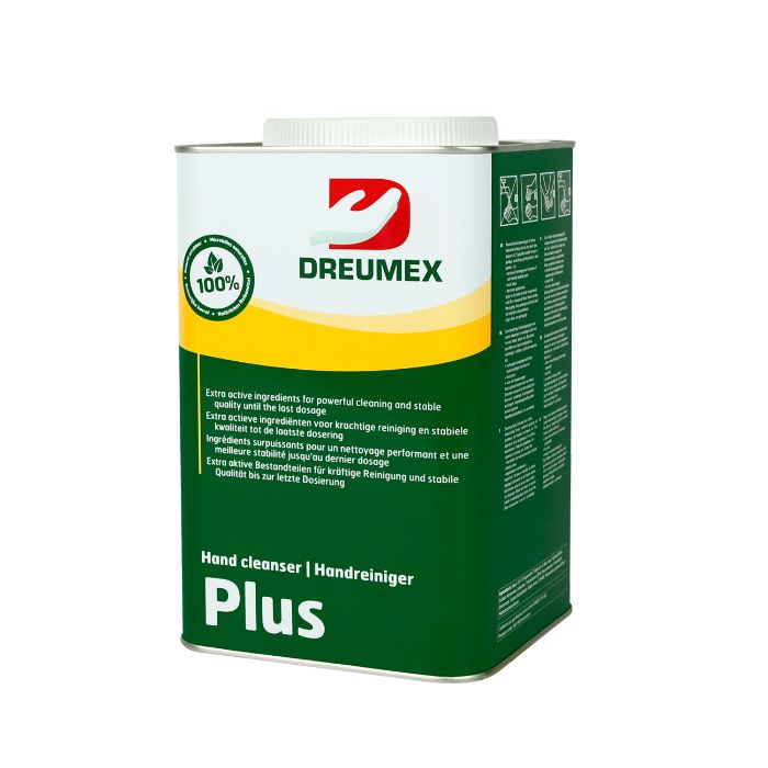 Dreumex Plus håndrens, gul, 4,5 l