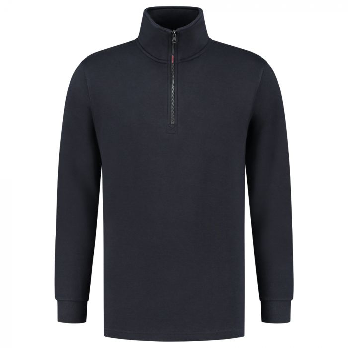 Tricorp Casual Genser Med Glidelåskrage 301010, Marineblå, 1 Stykke, SUT-301010Navy