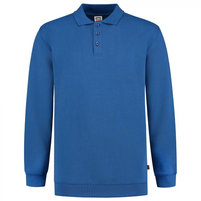 Tricorp Casual Polo-Neck Genser Hem Vaskbar 60 °C 301016, Kongeblå, 1 Stykke, SUT-301016Royalblue