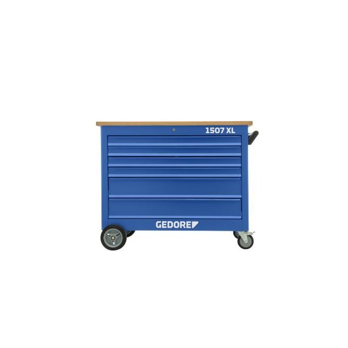 Gedore Blue Line, 1507 XL-TS-308, Mobil arbeidsbenk med 308-stk verktøysortiment, 1 sett, SGD-3100065