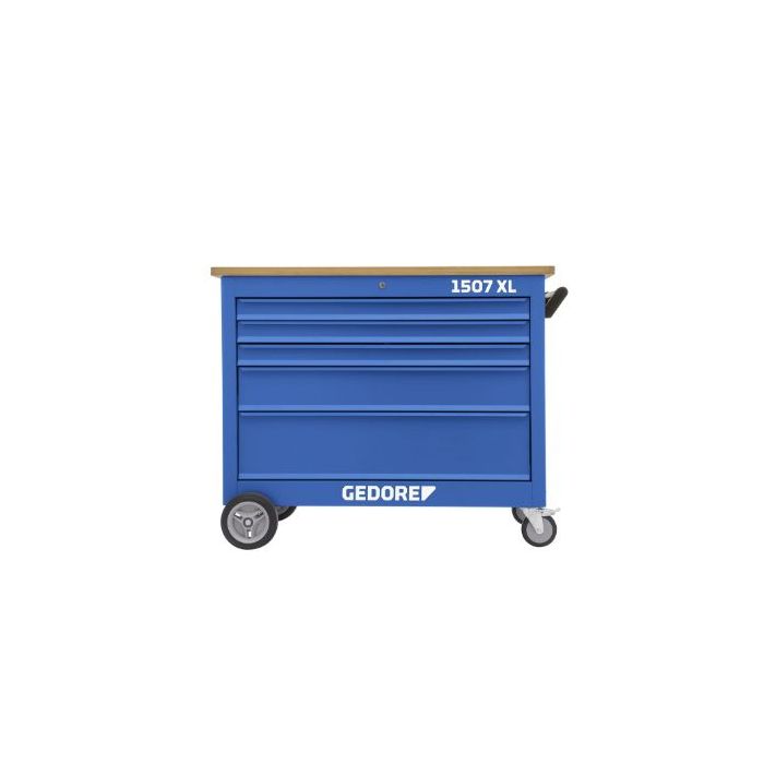 Gedore Blue Line, 1507 XL 30101, Mobil arbeidsbenk med 5 skuffer, 1 stk., SGD-3127826