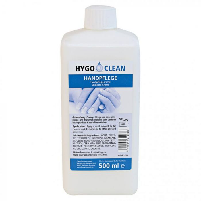 Hygo Clean Revitalizing Hand Care Cream, Hvit, 6 x 0,5 L, SFM-31586