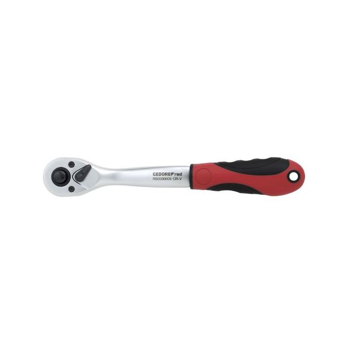 Gedore Red Line, R50050009, 2C-Reversible Ratchet 3/8 tommer, Offset 206 mm, 1 stk., SGD-3300225