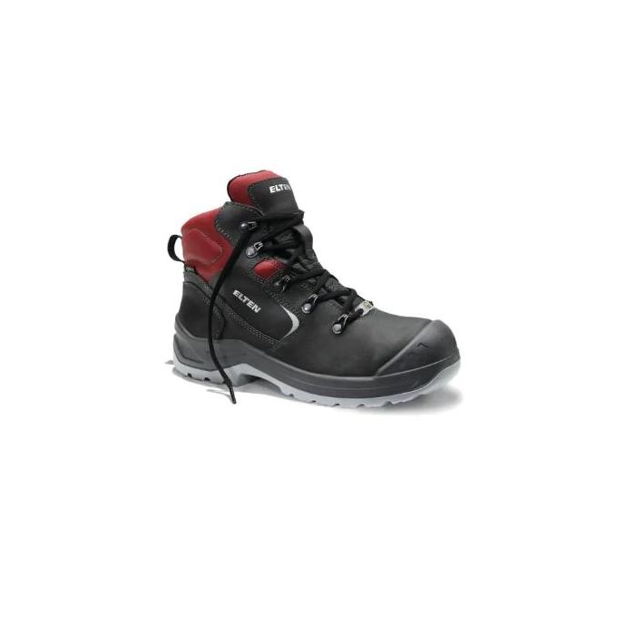 Elten Lena GTX Mid ESD vernesko, sort/rød, S3, 1 par, STN-E74613