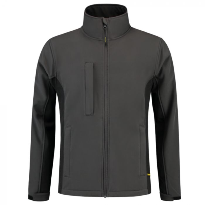 Tricorp Workwear Bi-Color Softshell 402002, Mørk Grå/Svart, 1 Stykke, SUT-402002DarkgreyBlack