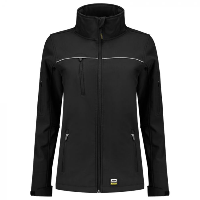 Tricorp Workwear Kvinner Luxury Softshell 402009, Svart, 1 Stykke, SUT-402009Black