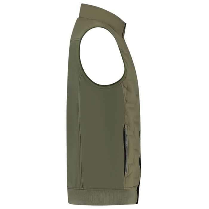 Tricorp Workwear Puffer Bodywarmer Rewear 402710, Militærgrønn, 1 Stykke, SUT-402710Army