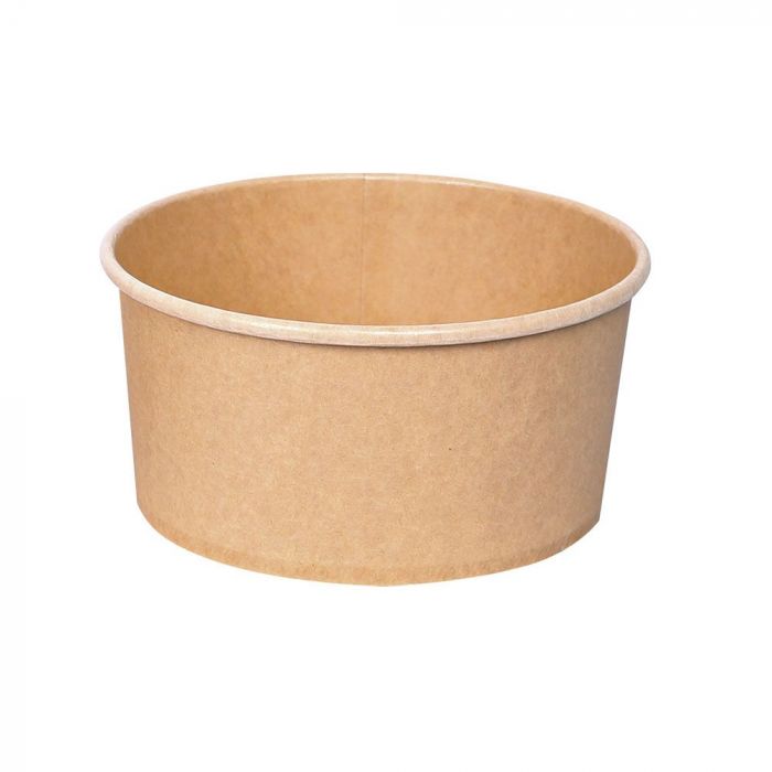 Nature Star komposterbar 1,5 L Star Kraft Paper Caesar Salat Bowl, brun, 300 stykker, SFM-416130